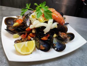Antipasto mare caldo