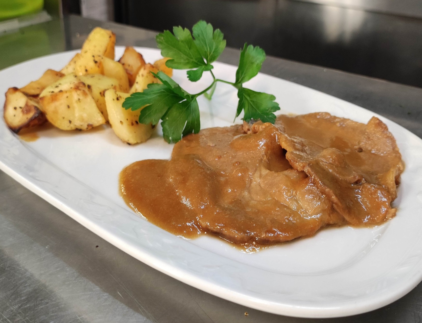 Arrosto con patate