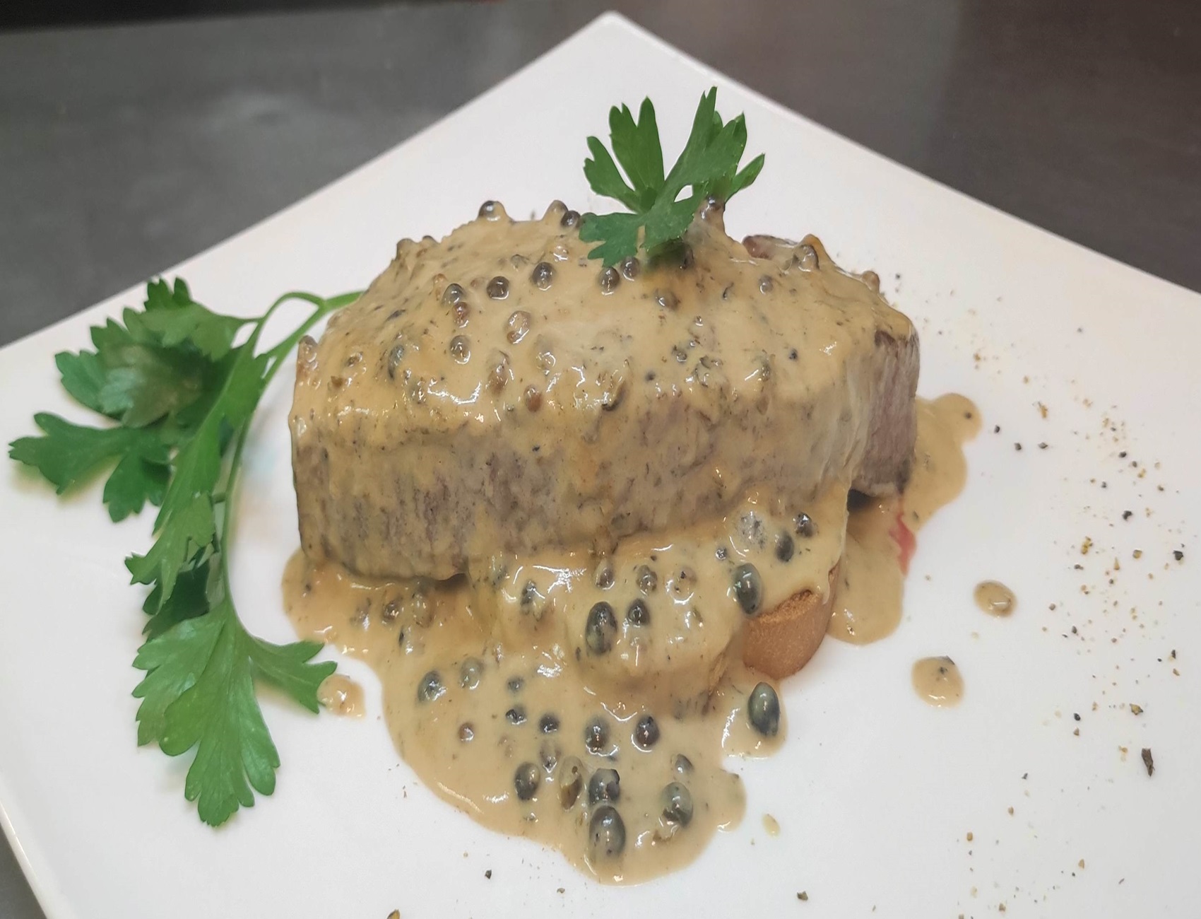 Filetto al Pepe Verde