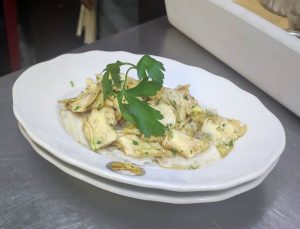 Tagliata di Branzino